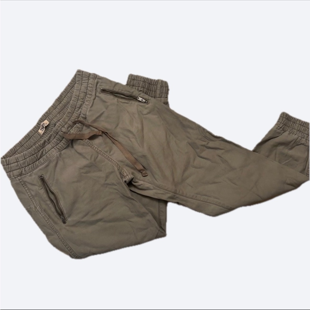 TNA cargo joggers beige khaki wash XS